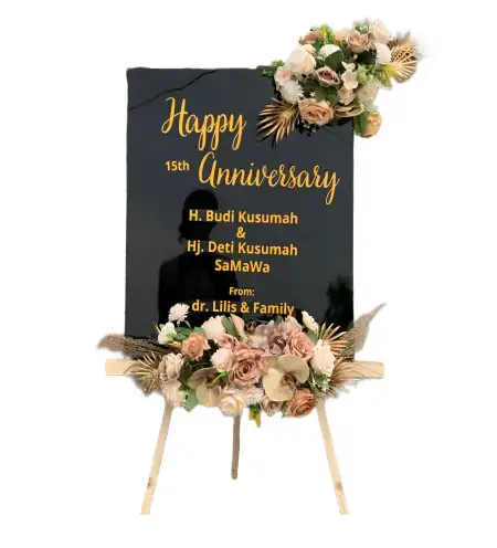 Papan Bunga Akrilik Danguran