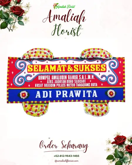 Papan Bunga Ucapan Selamat Danguran